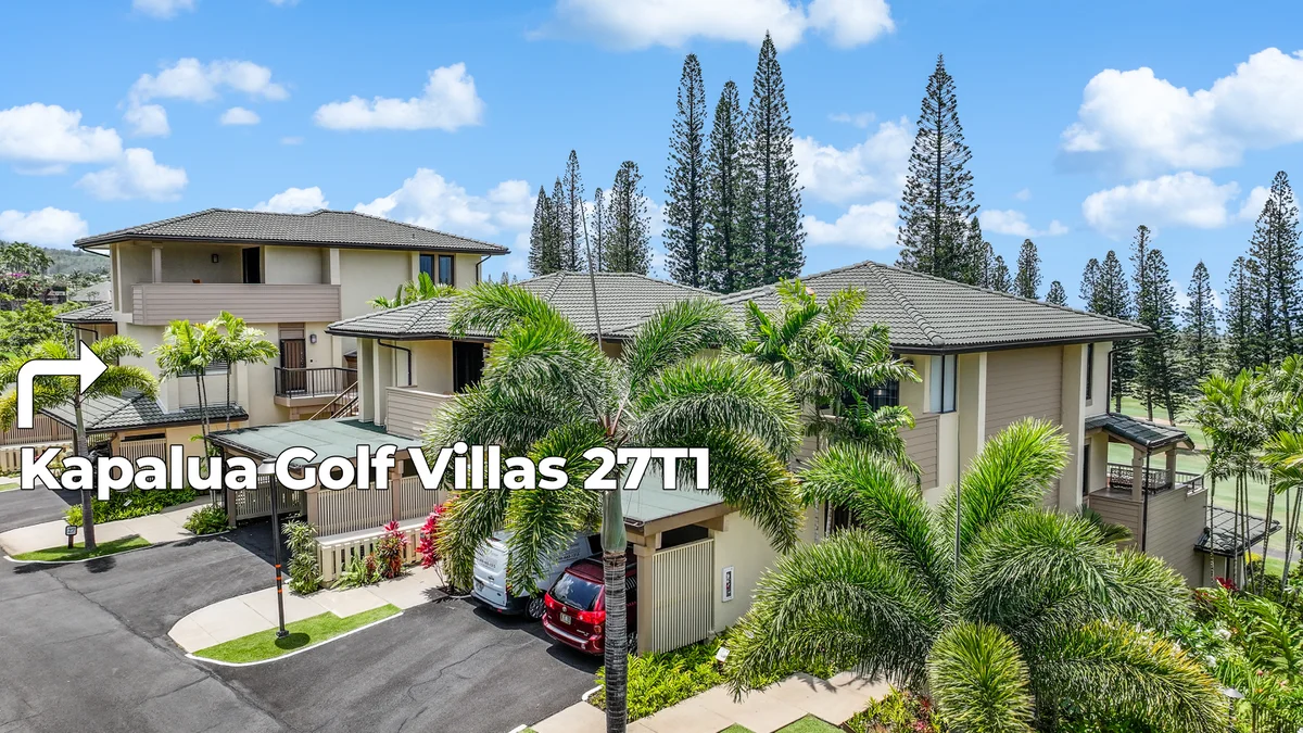 Kapalua Golf Villas 27T1