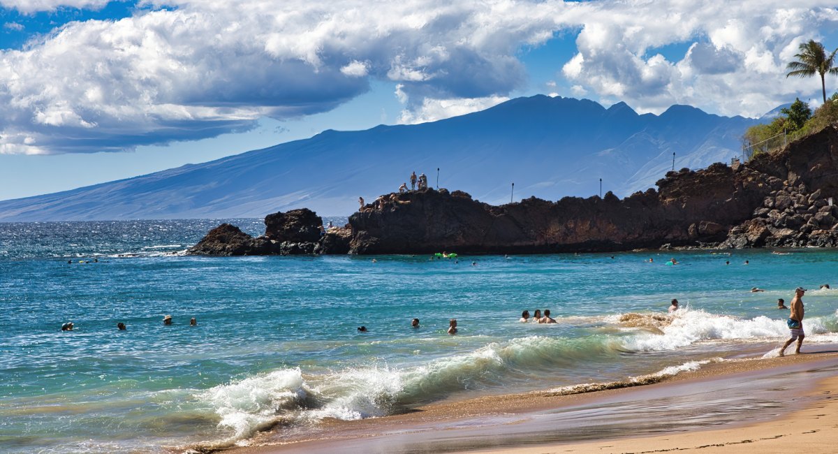 Snorkeling at Black Rock on Kāʻanapali Beach, Maui