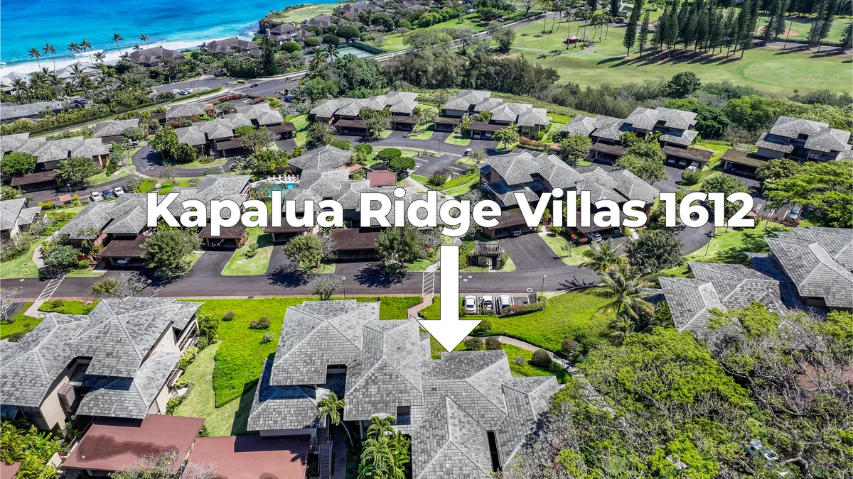 Kapalua Ridge Villas 1612