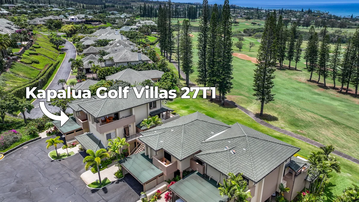 Kapalua Golf Villas 27T1