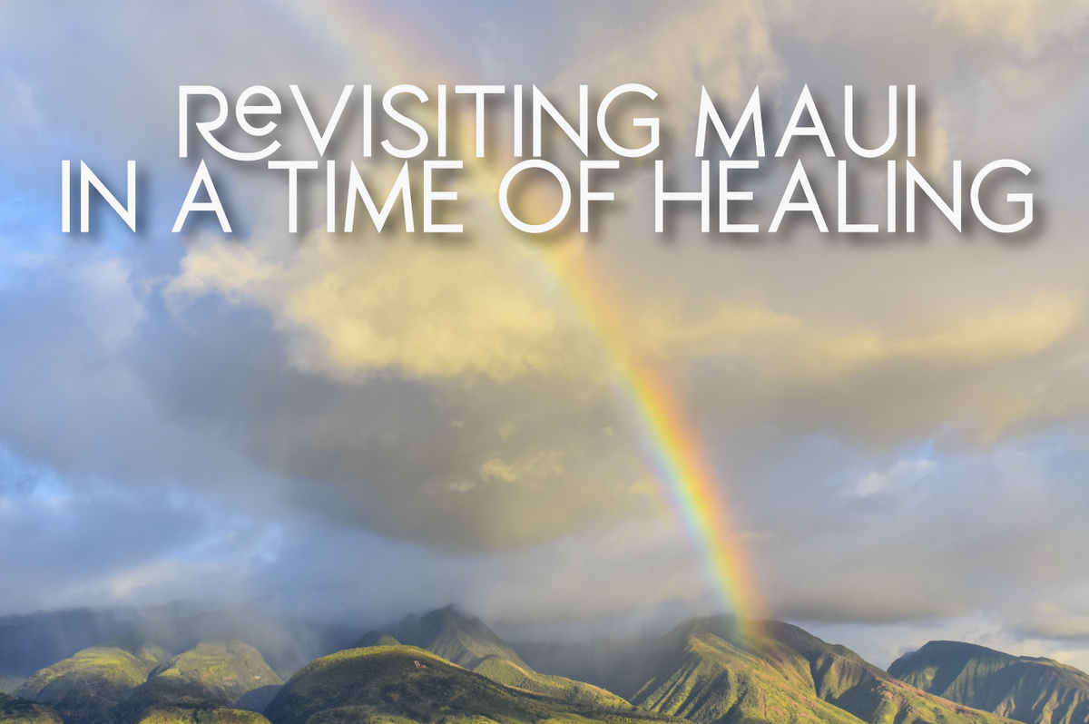 Maui coastline in a time of healing