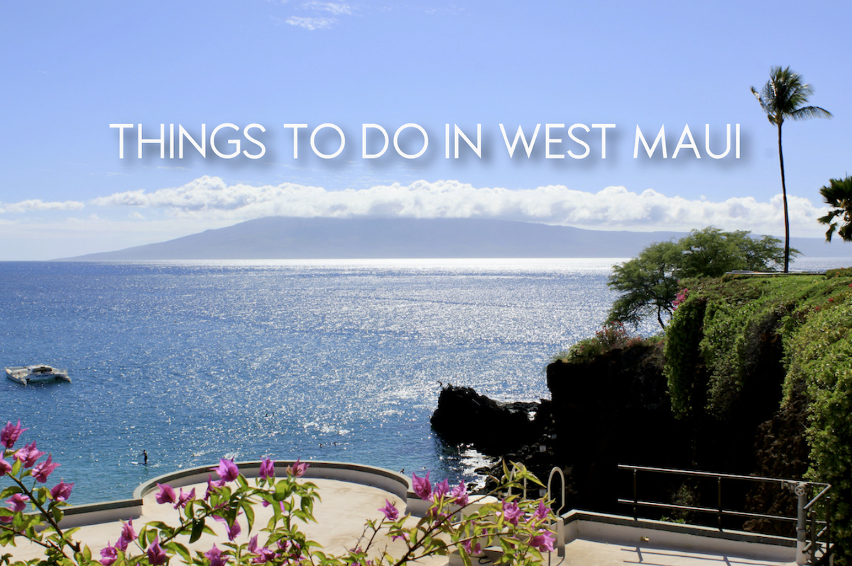 West Maui coastline