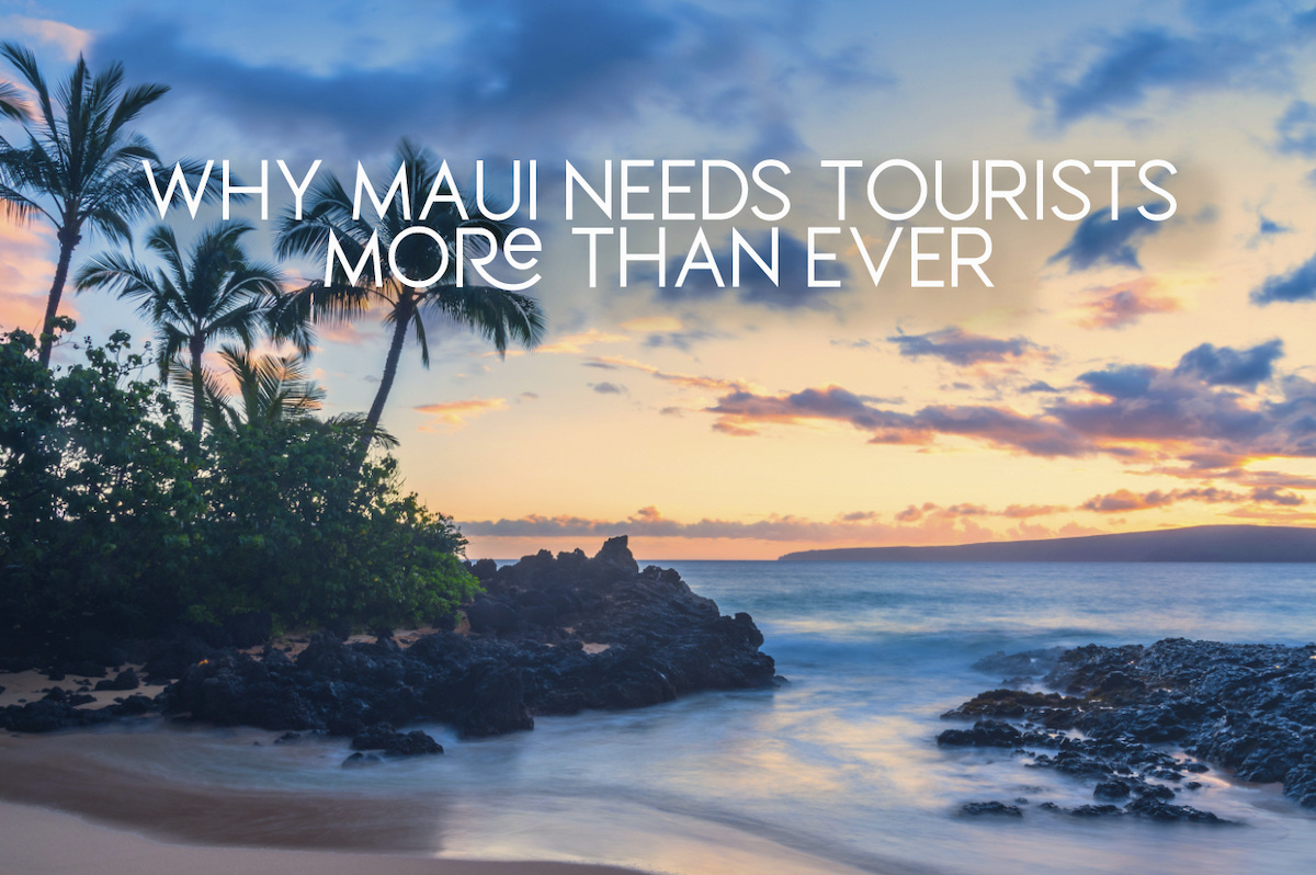 Maui coastline welcoming visitors